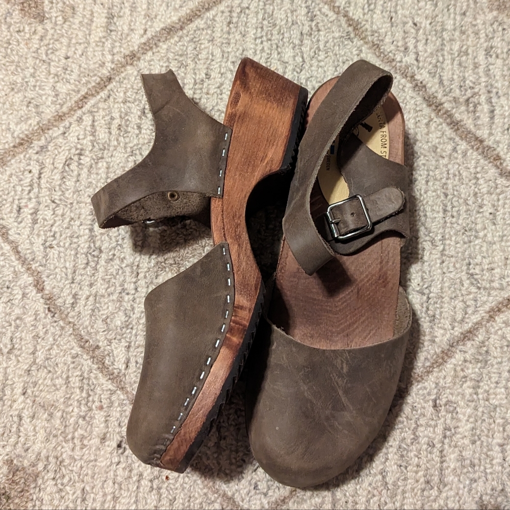 Lotta From Stockholm Low Wood Clogs 41